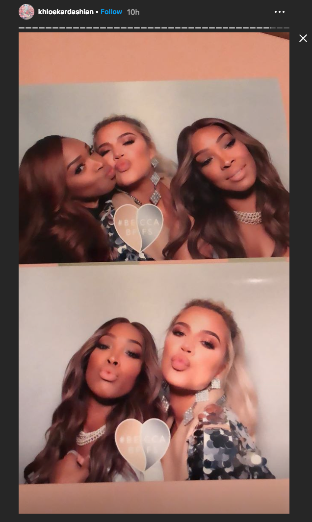 Khloe Kardashian Becca Cosmetics makeup launch party