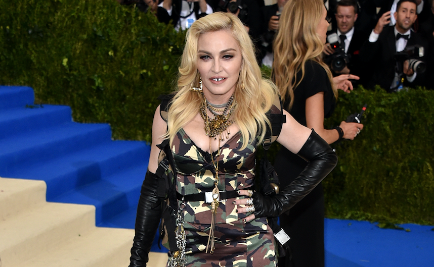 Madonna, Posing, Met Gala 2017