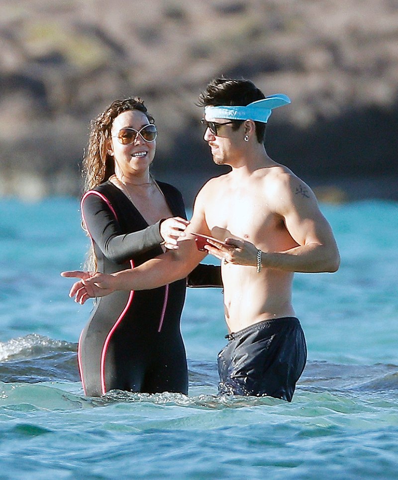 Mariah Carey Bryan Tanaka St Barts Vacation