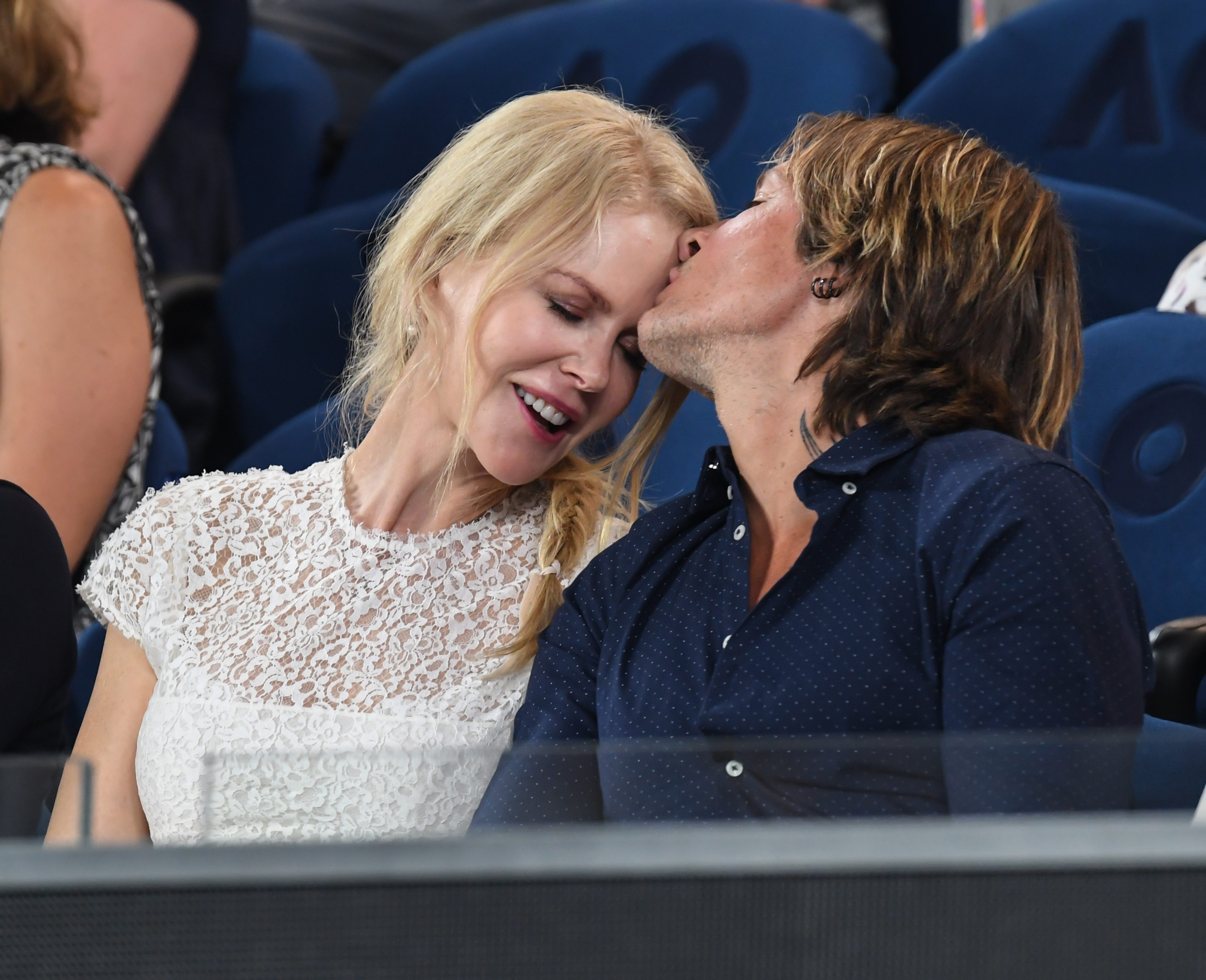 Nicole Kidman and Keith Urban at the Australian Open