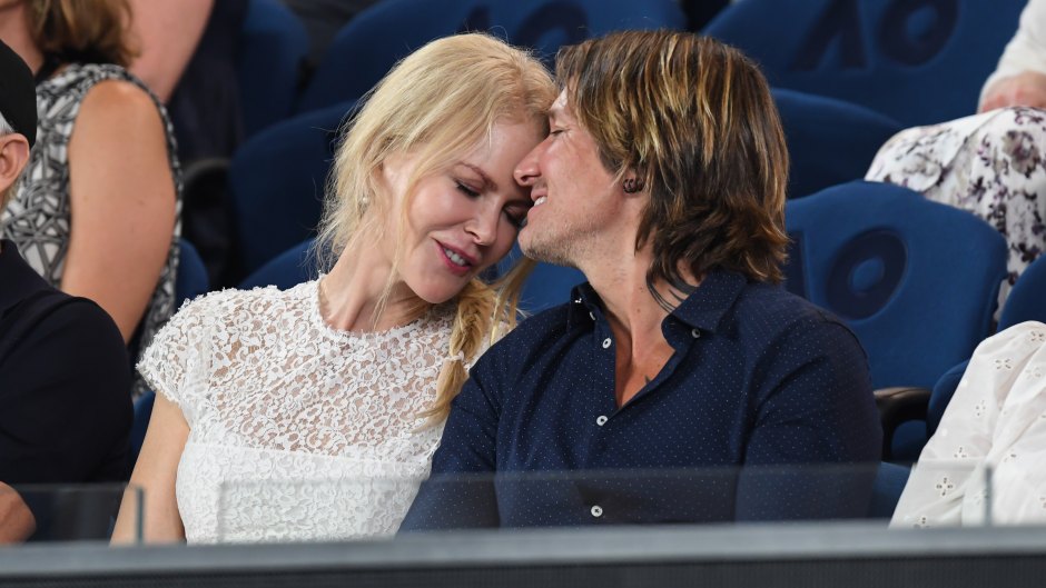 Nicole Kidman and Keith Urban at the Australian Open