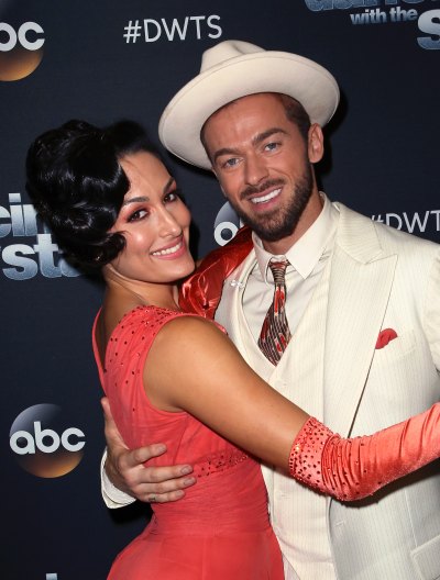 Nikki Bella and Artem Chigvintsev