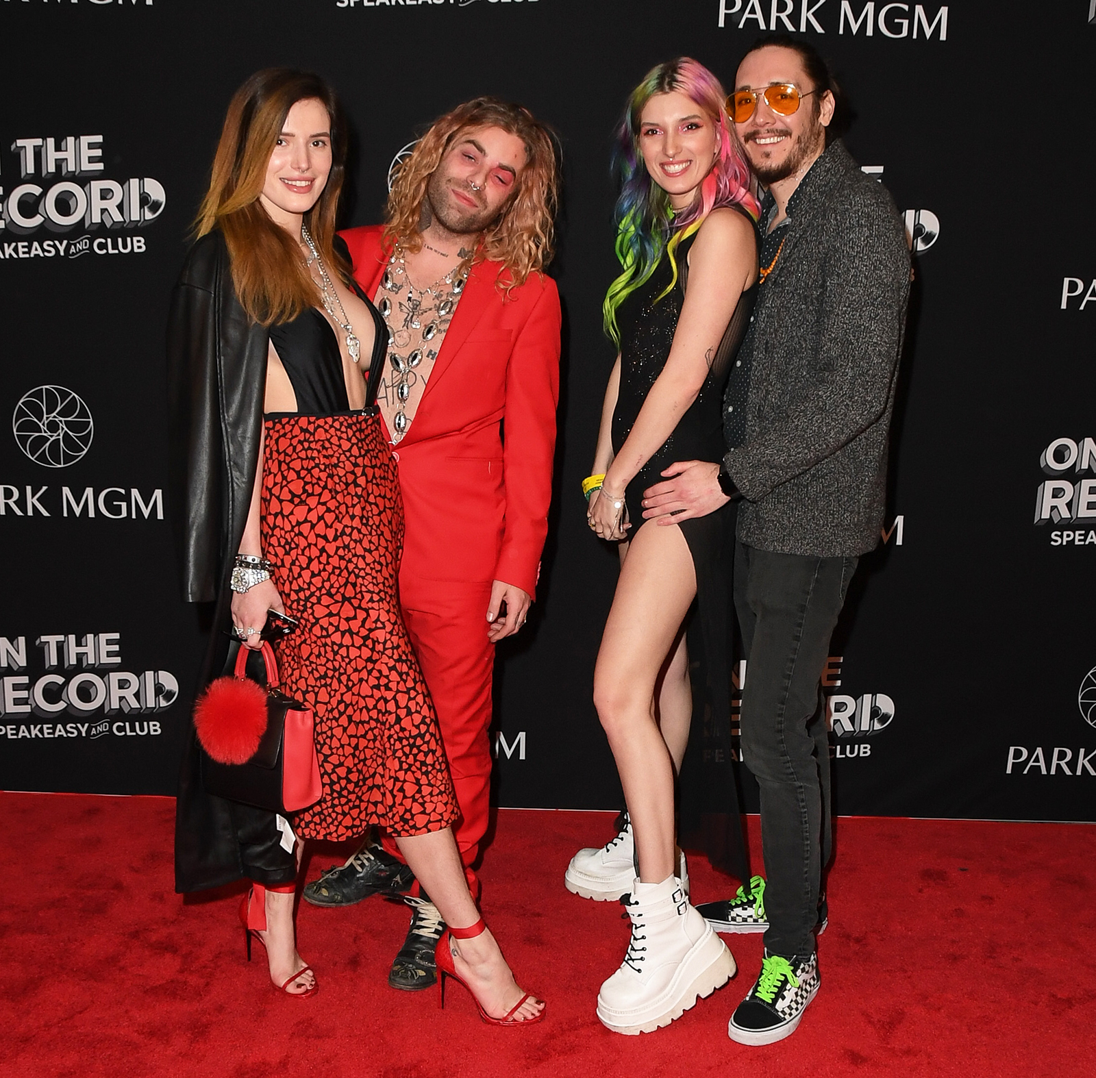 Celebrities Attend On The Record Red Carpet Grand Opening at Park MGM