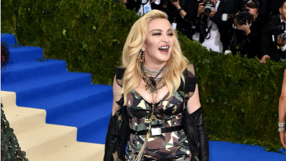 Madonna, Met Gala 2017, Laughing