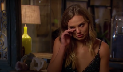 Hannah Brown Cries on The Bachelor over Caelynn Miller Keyes