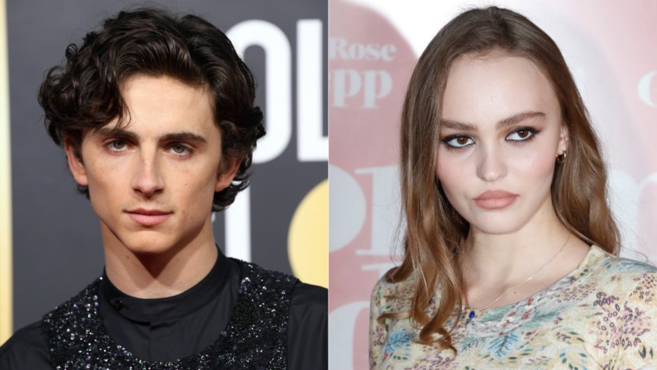 imothee Chalamet and Lily Rose Depp
