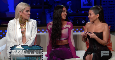 kim kourtney khloe kardashians-watch-what-happens-live