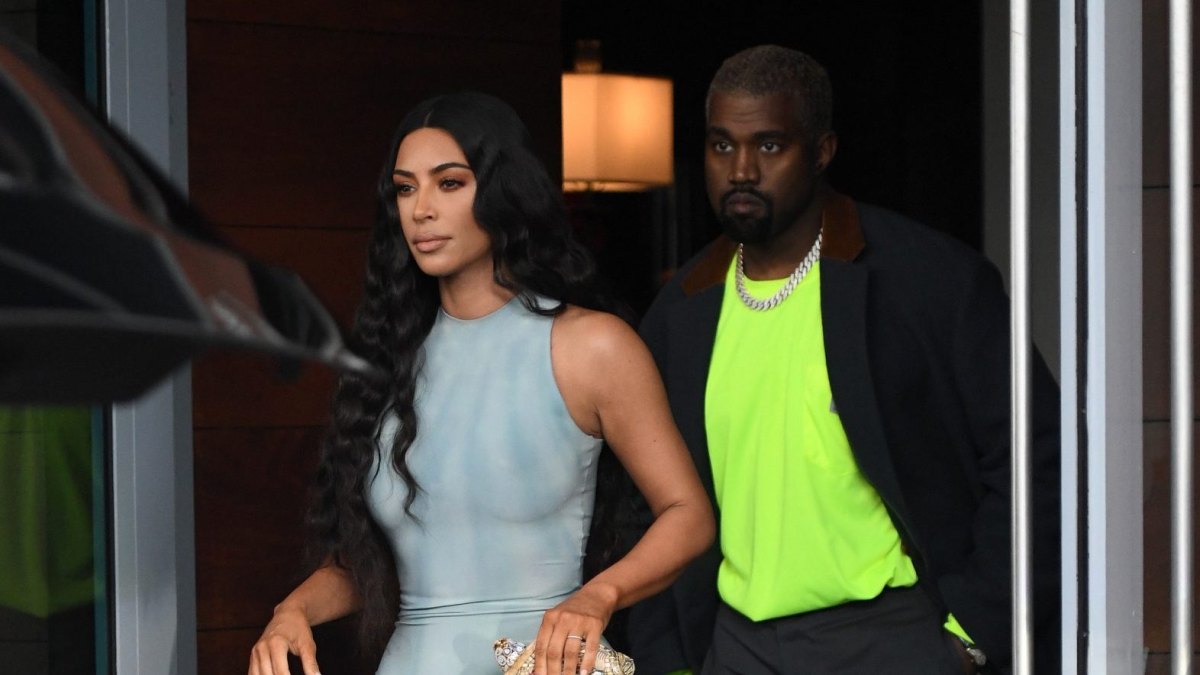 kim kardashian kanye west miami shopping