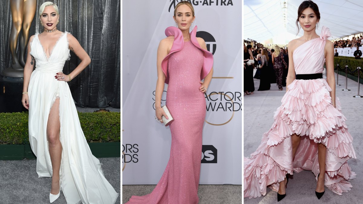 lady gaga emily blunt gemma chan SAG Awards 2019