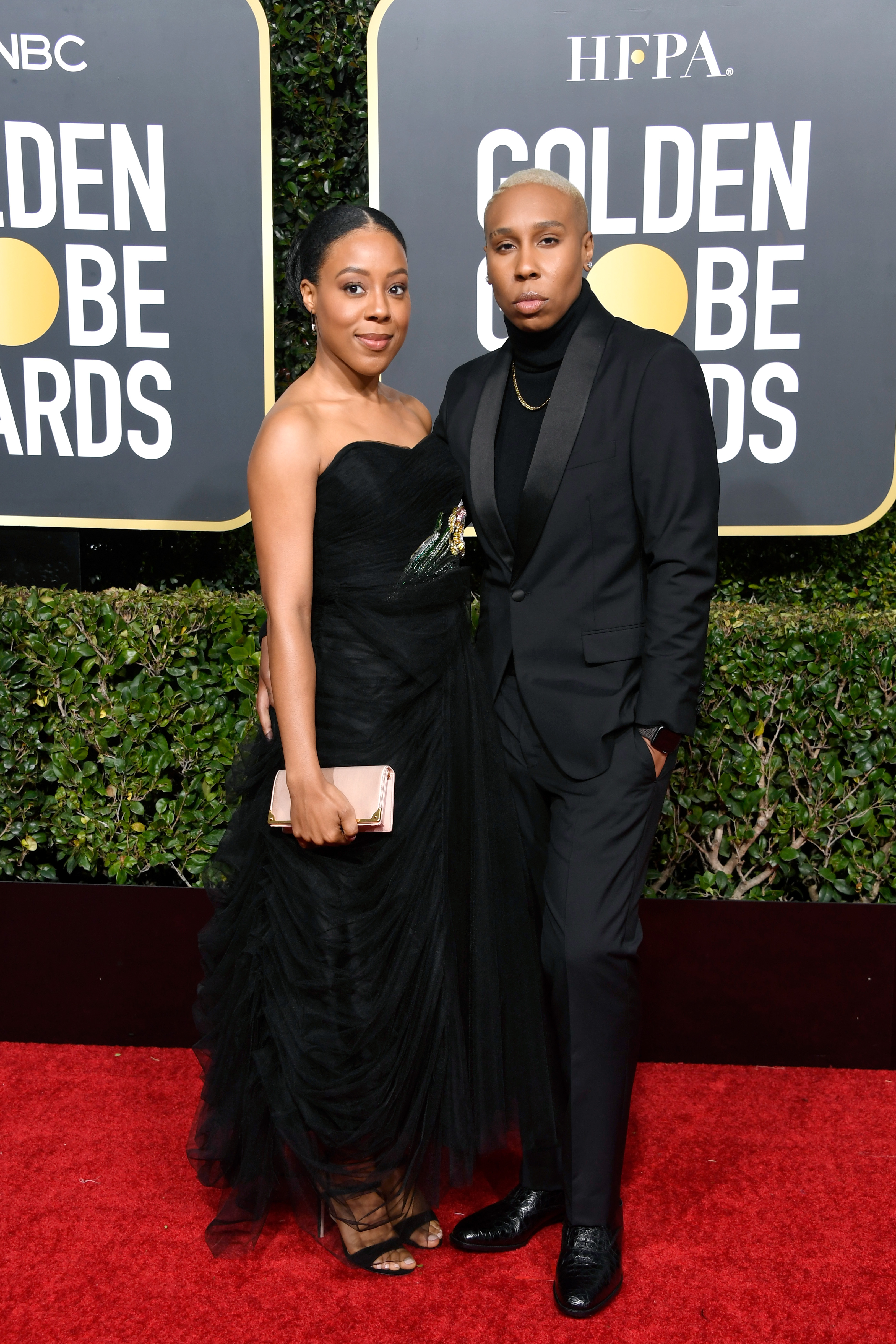 Golden Globes 2019 lena waithe alana mayo
