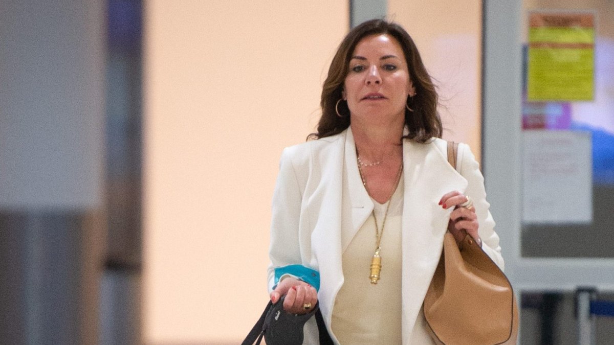 'RHONY' Luann de Lesseps airport