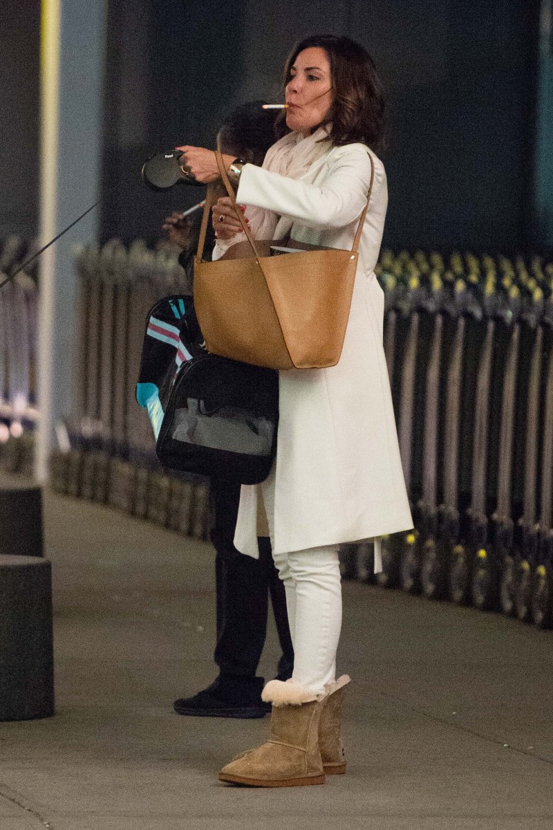 'RHONY' Luann de Lesseps airport