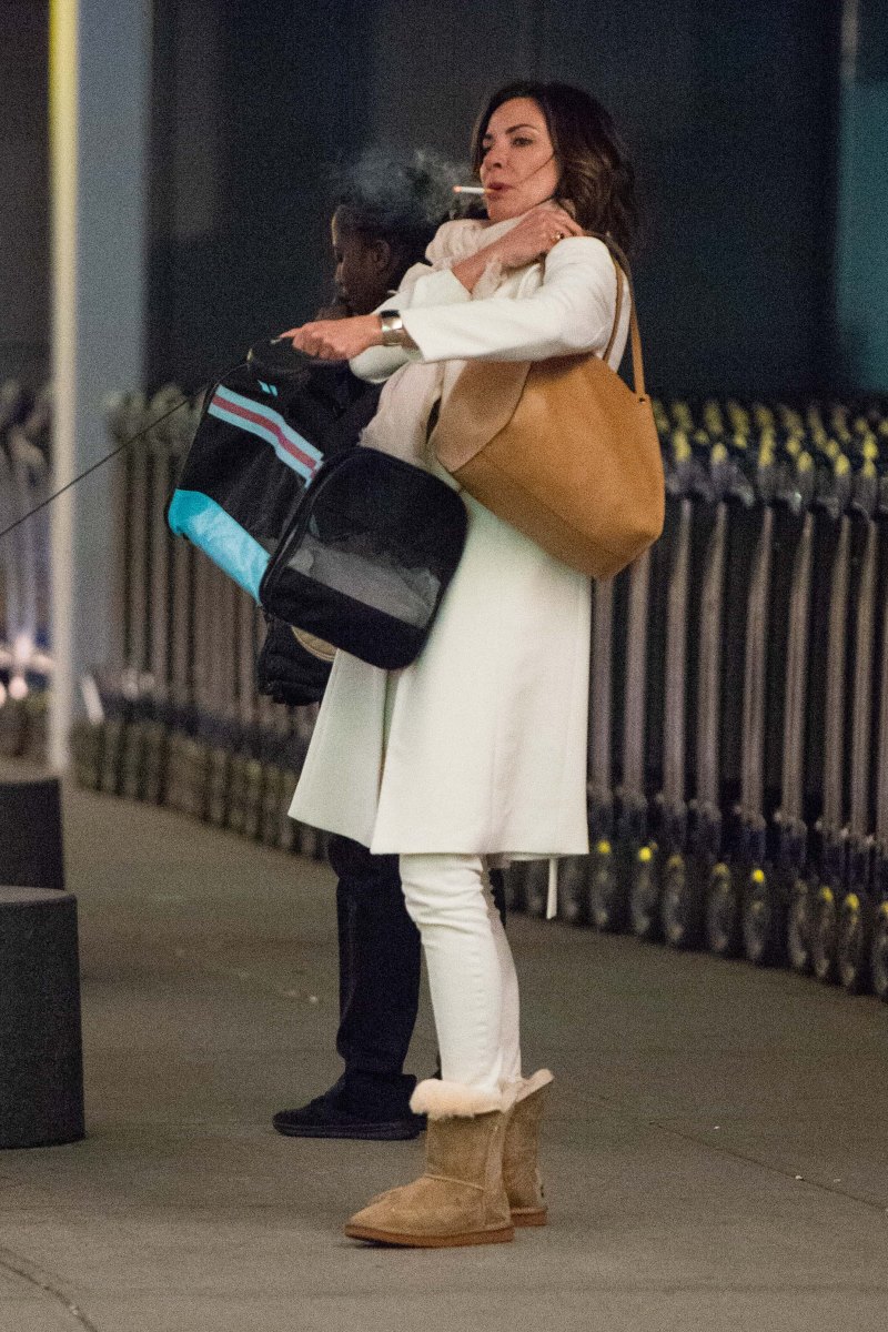 'RHONY' Luann de Lesseps airport