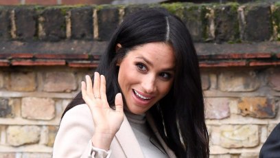 duchess meghan markle mayhew baby bump fat