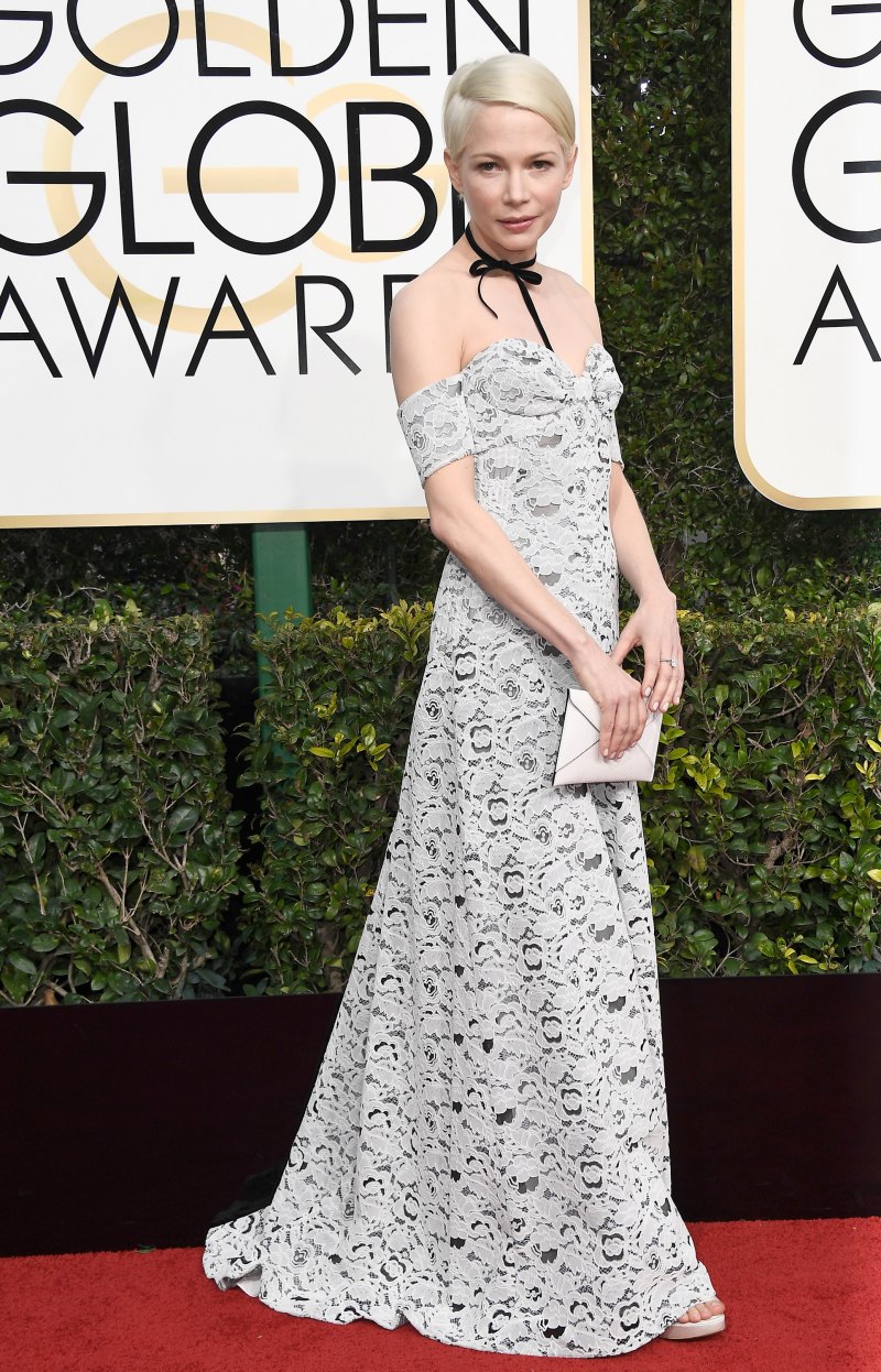 michelle williams best past golden globe looks red carpet