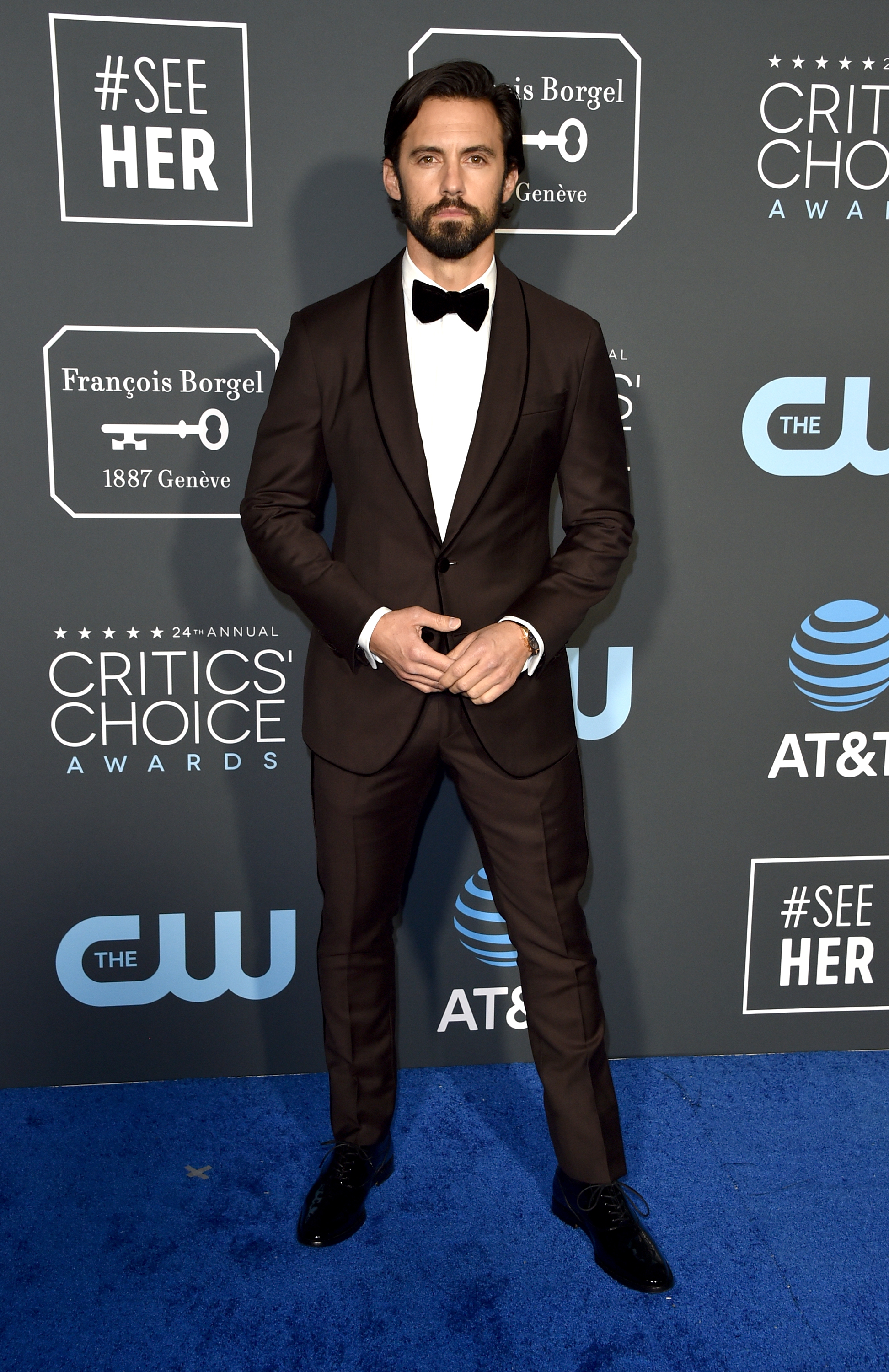 milo ventimiglia critics choice awards 2019