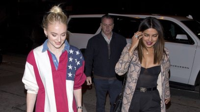 Priyanka Chopra and Sophie Turner