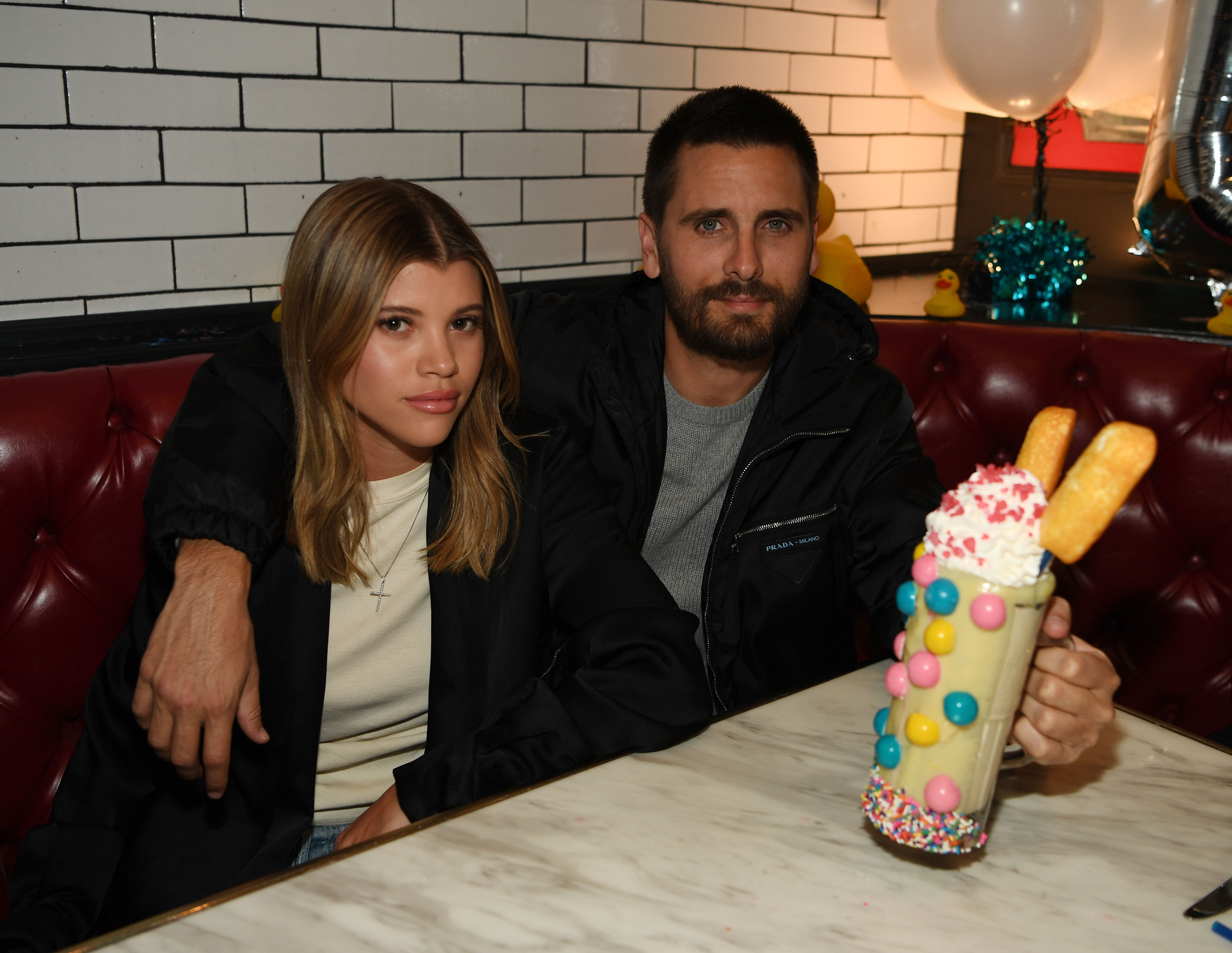 scott disick sofia richie sugar factory kardashians