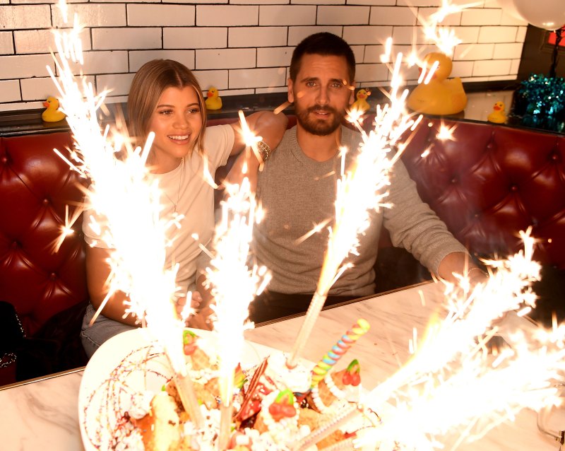 scott disick sofia richie sugar factory kardashians