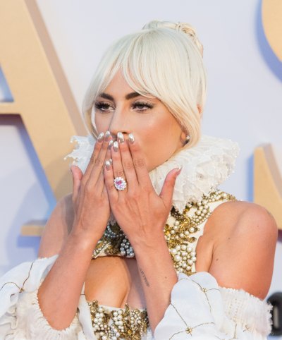 Lady Gaga engagement ring from Christian Carino