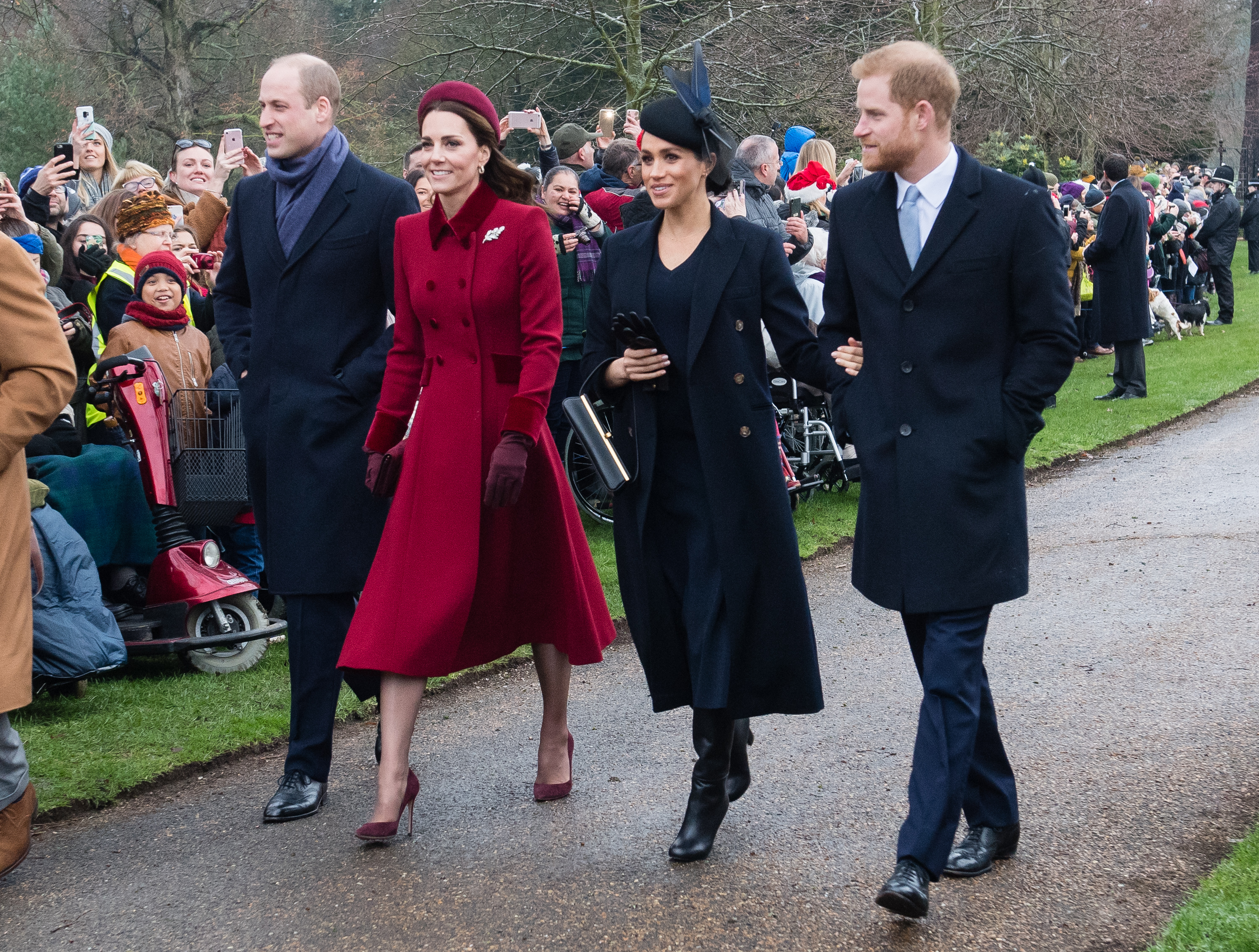 Prince William and Prince Harry fighting