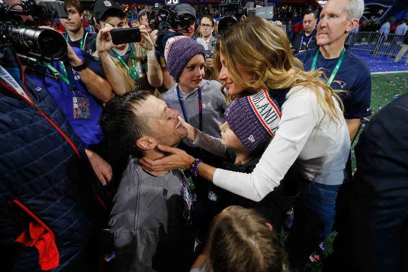 Gisele Bundchen Tom Brady after Super Bowl LIII - New England Patriots v Los Angeles Rams
