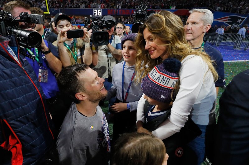Gisele Bundchen Tom Brady after Super Bowl LIII - New England Patriots v Los Angeles Rams