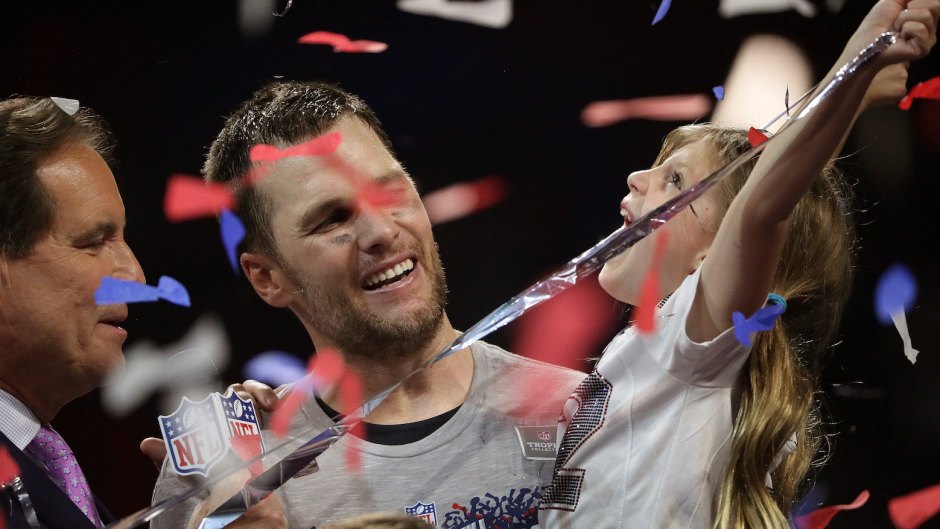 Tom Brady shared the sweetest moment with his kids after the patriots won super bowl LIII