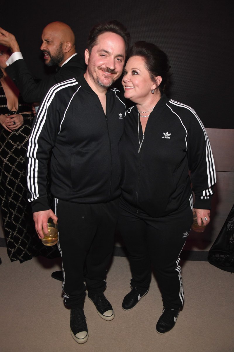 Ben Falcone and Melissa McCarthy 2019 Vanity Fair Oscar Party Hosted By Radhika Jones - Inside