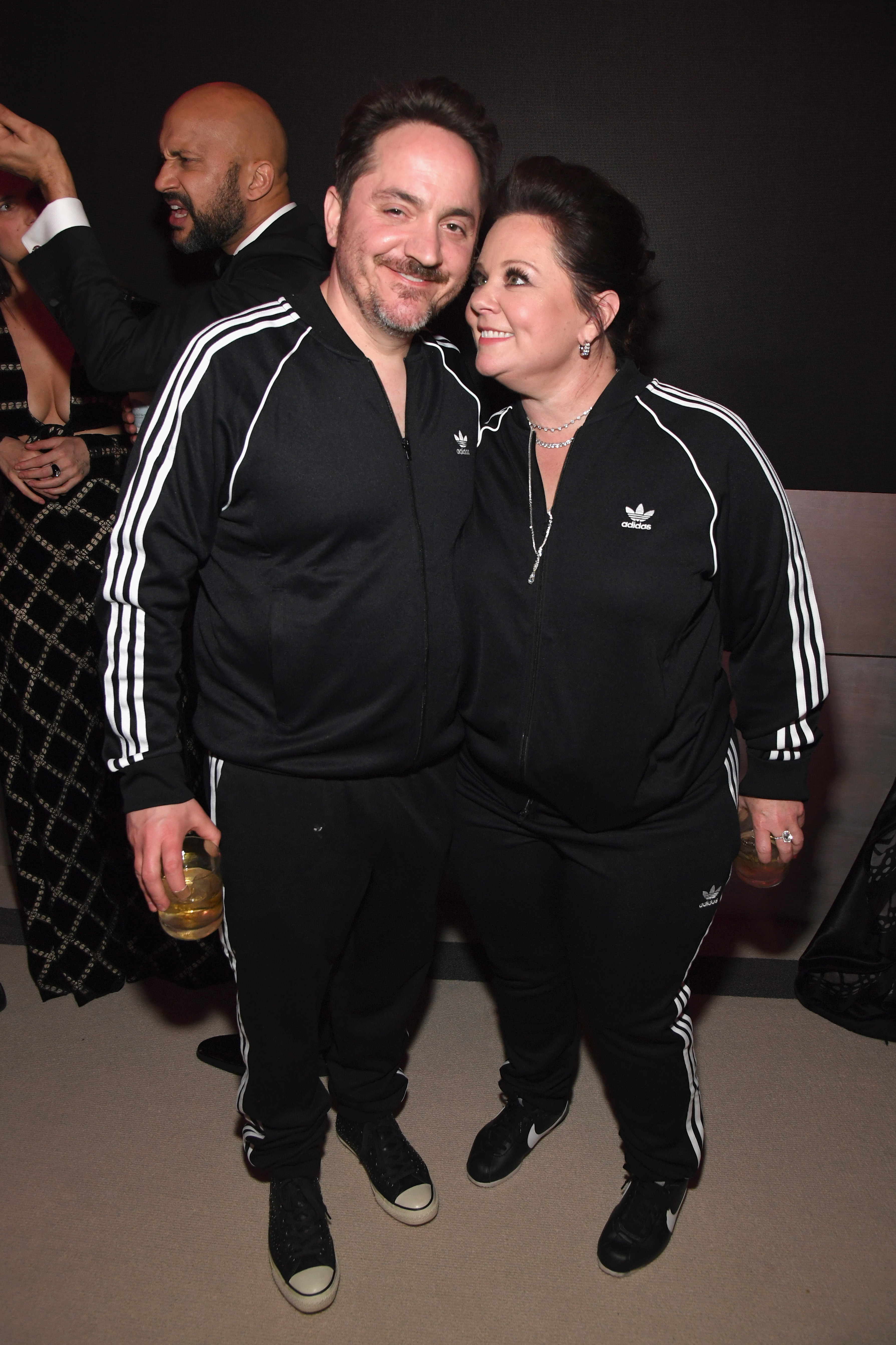 Ben Falcone and Melissa McCarthy 2019 Vanity Fair Oscar Party Hosted By Radhika Jones - Inside
