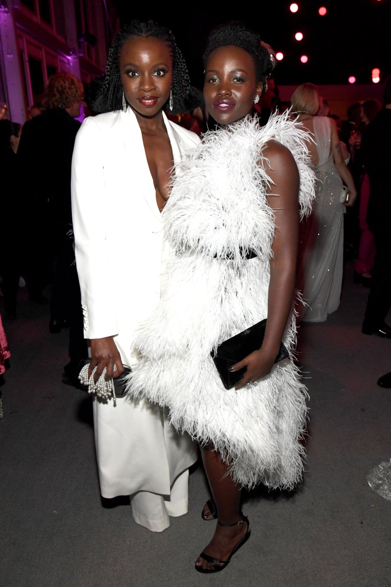 Danai Gurira Lupita Nyong'o 2019 Vanity Fair Oscar Party Hosted By Radhika Jones - Inside
