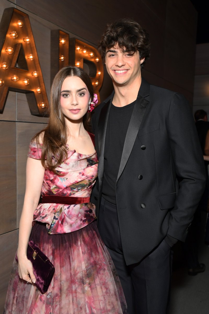 Lily Collins noah centineo 2019 Vanity Fair Oscar Party Hosted By Radhika Jones - Inside