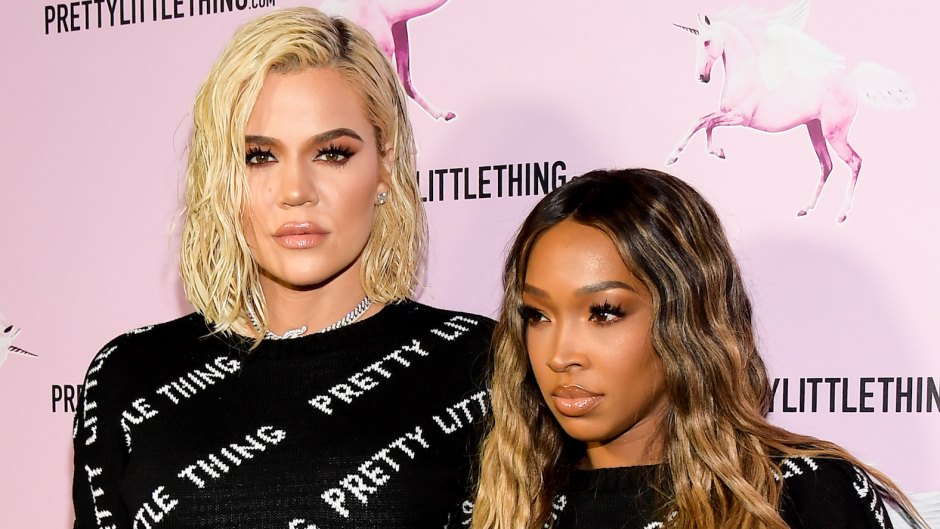 Khloe Kardashian Malika Haqq wear matching outfits during first public appearance after tristan cheated on khloe with jordyn woods