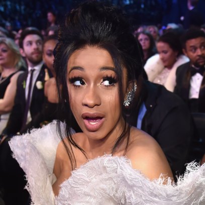 Cardi B 2018 Grammys dress how many grammy nominations does cardi b have