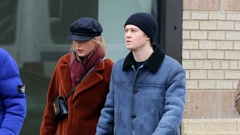 Taylor Swift and Joe Alwyn walking in NYC