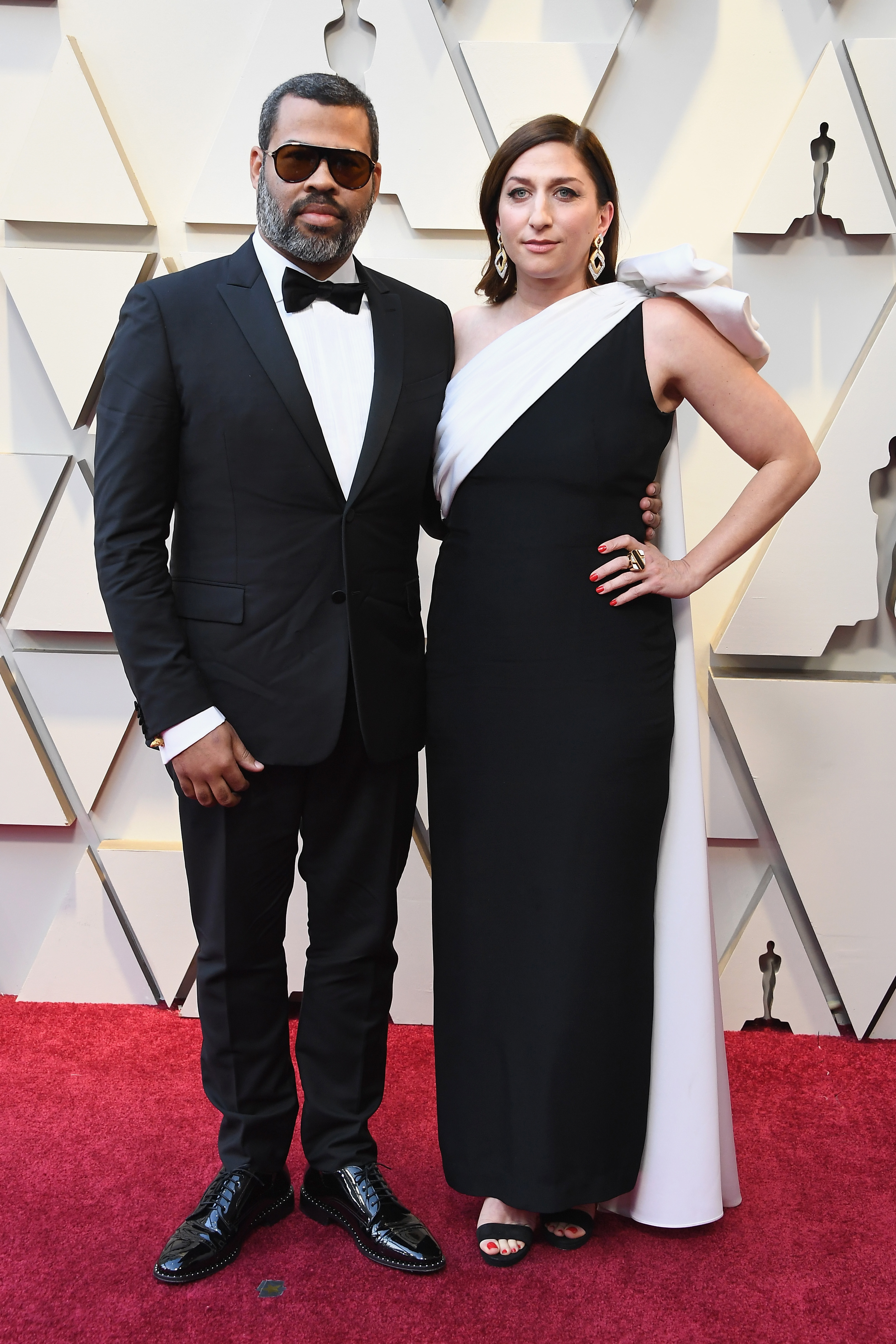 Jordan Peele and Chelsea Peretti