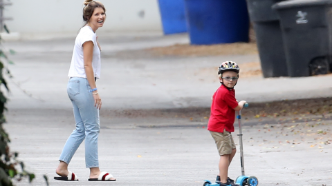 Chris Pratt's Son 'Adores' Katherine Schwarzenegger Life & Style