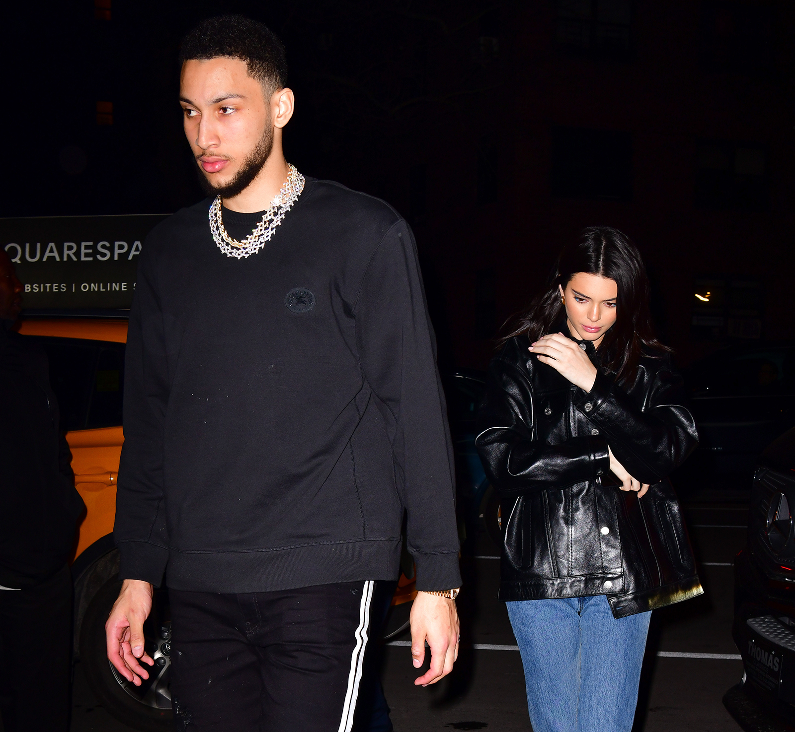 Kendall Jenner Ben Simmons Casual Date Night Marquee Club