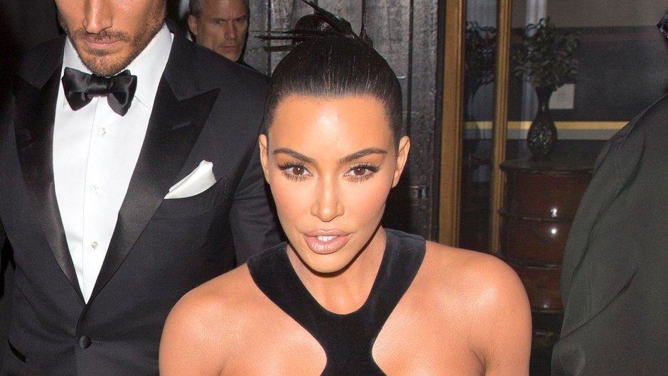 Kim Kardashian Cut Out Dress
