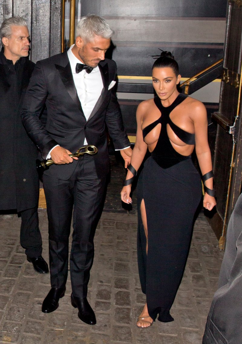 Kim Kardashian Cut Out Dress