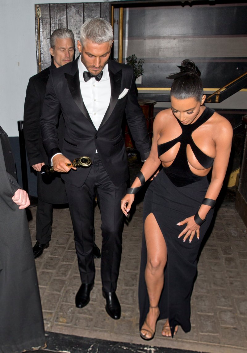 Kim Kardashian Cut Out Dress