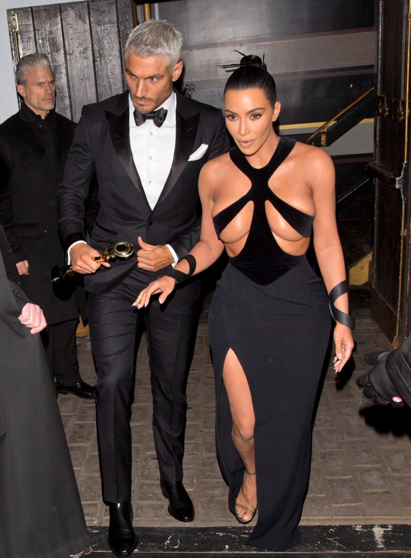 Kim Kardashian Cut Out Dress