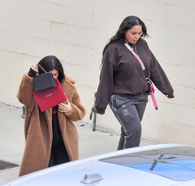 Kylie Jenner seen in public for the first time since it was reported that her Best friend jordyn woods cheated with Tristan Thompson