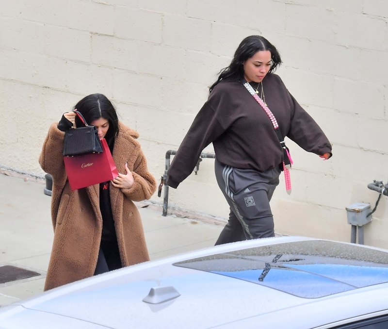 Kylie Jenner seen in public for the first time since it was reported that her Best friend jordyn woods cheated with Tristan Thompson