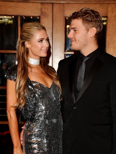 Paris Hilton and Chris Zylka