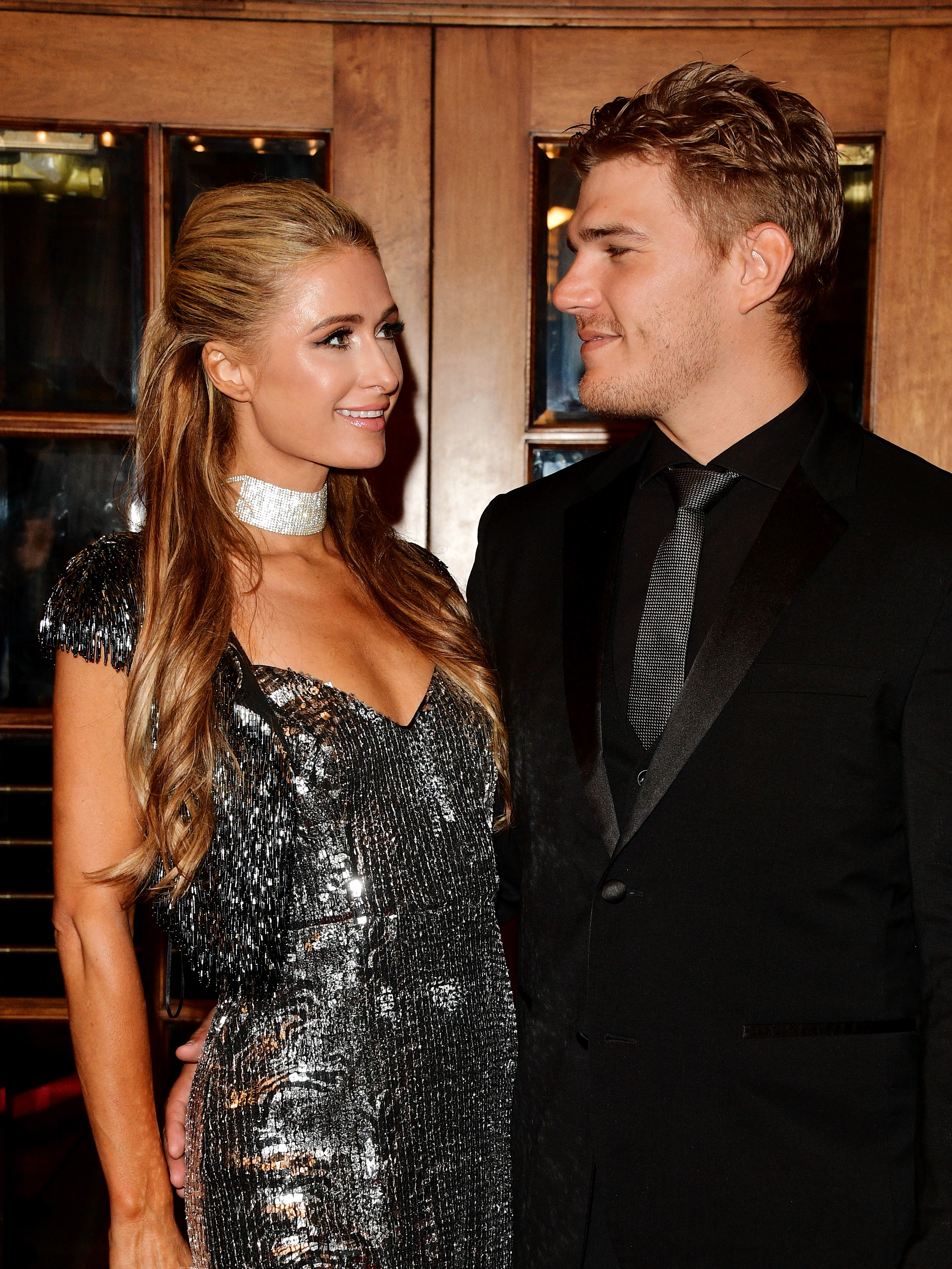 Paris Hilton and Chris Zylka