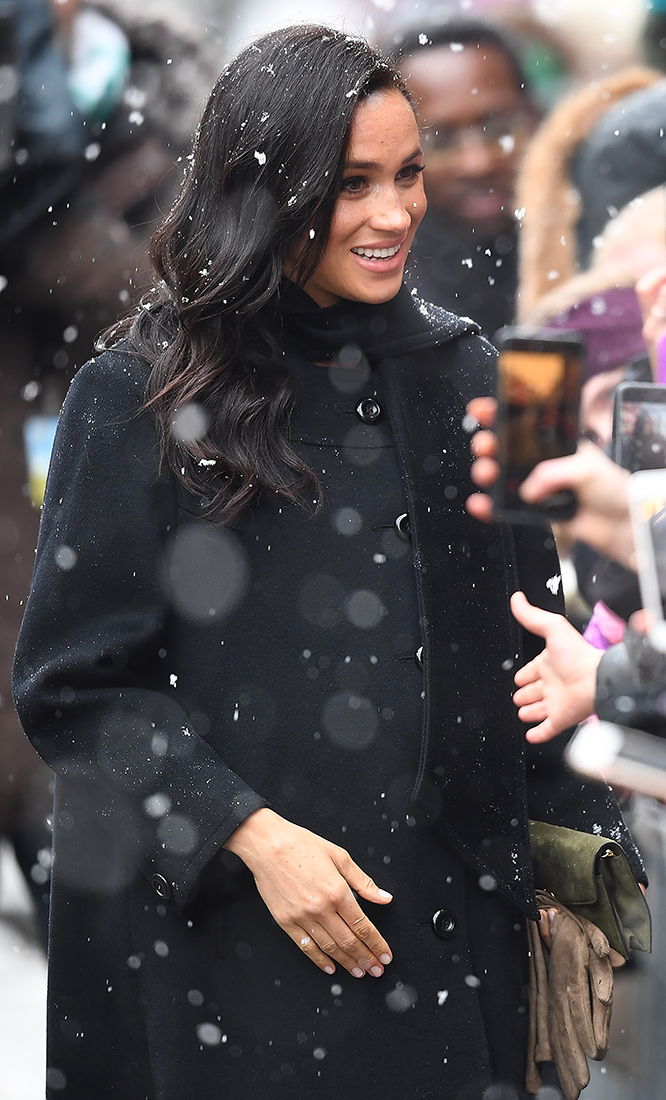 Prince Harry and Meghan Markle Walking Hand in Hand in the Snow Will Give You All The Winter Feels