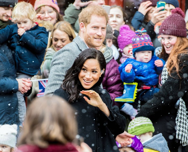 Prince Harry and Meghan Markle Walking Hand in Hand in the Snow Will Give You All The Winter Feels