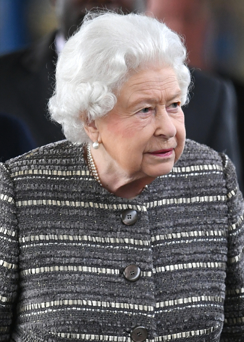 Queen Elizabeth II Arrives at King's Lynn Railway Station