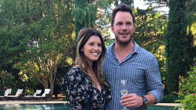 Chris Pratt with Katherine Schwarzenegger